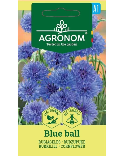 Seminte Albastrea Cornflower Blue Ball 