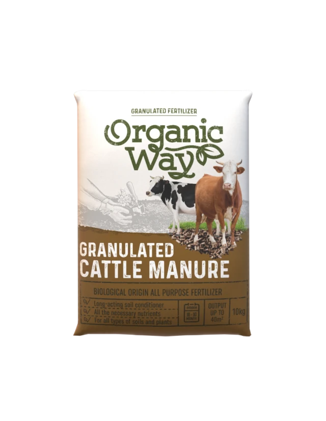 Ingrasamant organic granulat din gunoi de grajd Cattle Manure